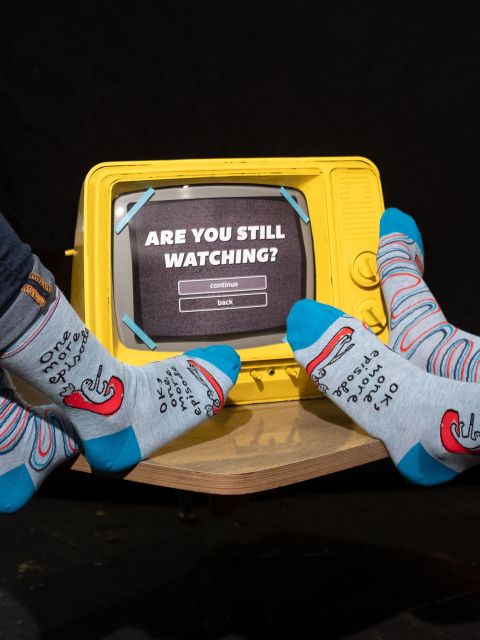 Image of One More Episode Men's-Crew Socks